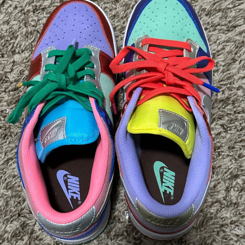 Nike Dunk Low "Sunset Pulse" Women's sneakers (SIZE: 9) Multicolored - Picture 6 of 9